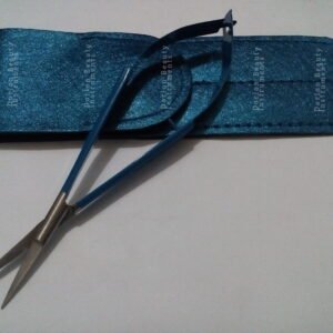 Dark Blue Eyelash Spring Scissor